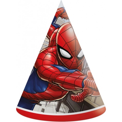 ProcosSpiderman čepičky papírové 6ks