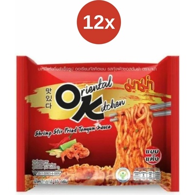 Mama instant. rezance tomyum vyprážané krevety 12 x 85 g