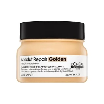 L'Oréal Série Expert Absolut Repair Gold Quinoa + Protein Golden Masque подхранваща маска за много повредена коса 250 ml