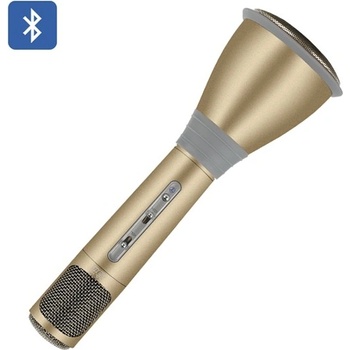 Karaoke bluetooth mikrofon Eljet Advanced zlatý