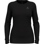 Odlo Дамско мериносово термобельо Odlo Women's Baselayer Top Crew Neck L/S Merino 260 Merino base layer - Black - размер XL (115-2081-0115)