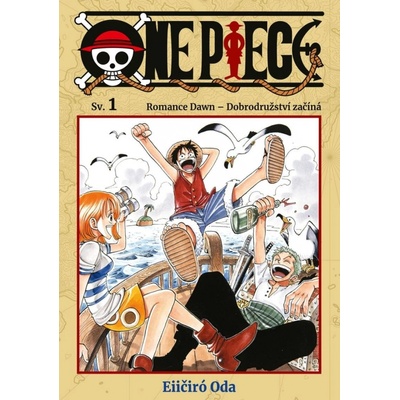 Seqoy s.r.o. Komiks One Piece 1: Romance Dawn - Dobrodružství začíná 1 – Zbozi.Blesk.cz