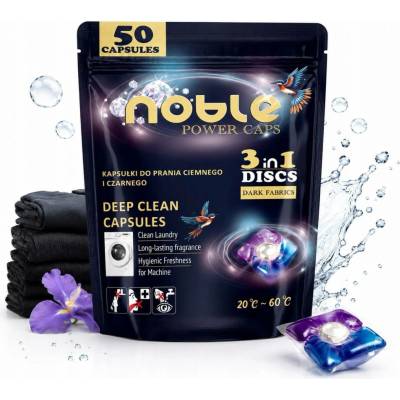 Noble Dark prací kapsle tmavé černé prádlo 50 PD