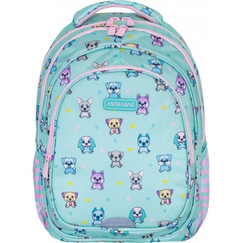 Astra Ученическа раница Astra - Кучета, 3 отделения (AS502024081)