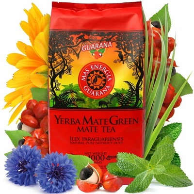 Yerba Mate Green MAS ENERGIA GUARANA 400 g
