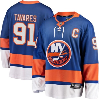 New York Islanders hokejový dres #91 John Tavares Fanatics Branded Breakaway Home