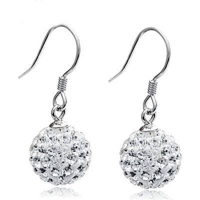 Silenti Jewelry Сребърни обеци "Дискотека