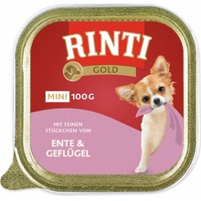 Rinti Gold Mini Adult Dog kachní a drůbež 100 g