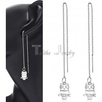 Image 1 of Talitha Висящи обеци „Бухалче