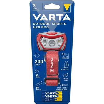 Varta 17650 Outdoor Sports H20 Pro