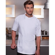 Karlowsky Kuchařská košile Basic Short Sleeve bílá