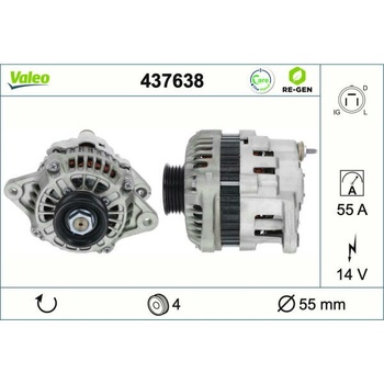 generátor VALEO 437638