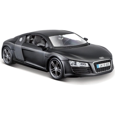 Maisto Audi R8černá matná 1:24