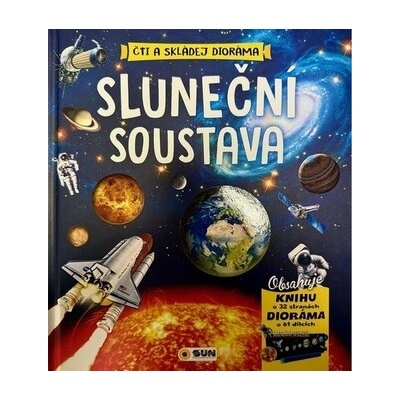Sluneční soustava Čti a skládej dioráma