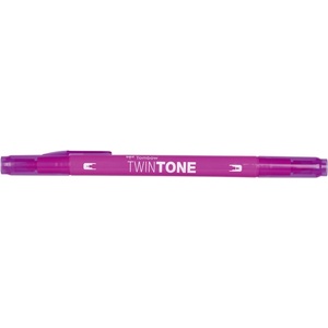 Tombow Marker TwinTone фуксия розово 0, 3/0, 8 (WS-PK80)