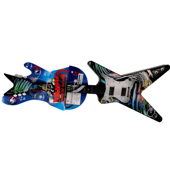 Image 1 of Shantou Qunsheng Toys Co. , Ltd Електрическа сензорна китара със струни 8001 М12-285