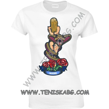 Image 1 of Fruit of the Loom Тениска - Жена със змия