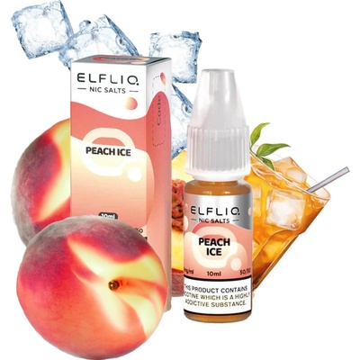 ELF LIQ Peach Ice 10 ml 20 mg – Zboží Dáma