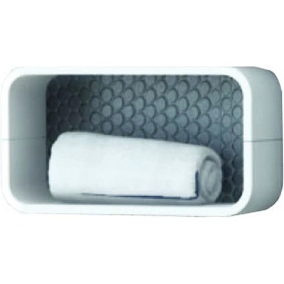 SEREL Комплект обзавеждане за баня - шкаф за баня Oval 80 + мивка CH33, бял лак или мат - Шкаф + мивка , Колона Oval 45 (SHKAF-OVAL80-LAK-COL45)