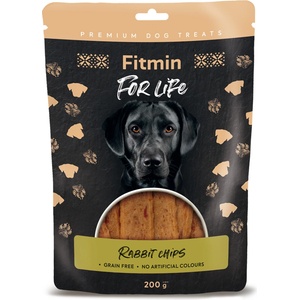 Dibaq Fitmin For Life Заешки резени деликатес за кучета 200 g