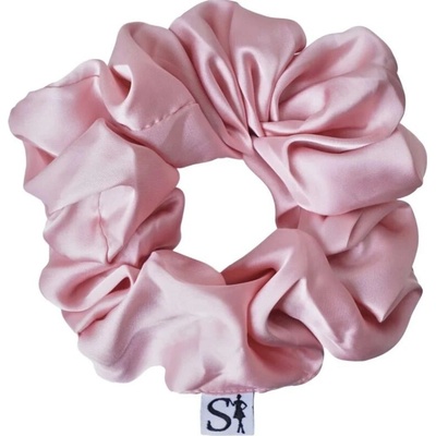 Sister Young LILU Saténová Scrunchie - Pink
