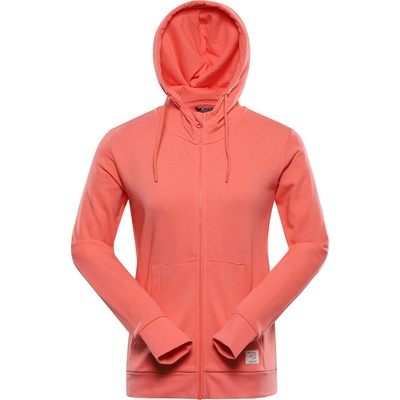 Alpine Pro Дамски памучен суитшърт ALPINE PRO LOKKA georgia peach ALPINE PRO | Oranzhev | ЖЕНИ | S-L