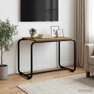 vidaXL ТВ стойка 60 x 35.5 x 42 cm Старо дърво Инженерна дървесина (8007880)