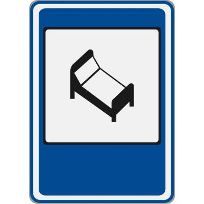 Dopravní značka IJ10 Hotel nebo motel