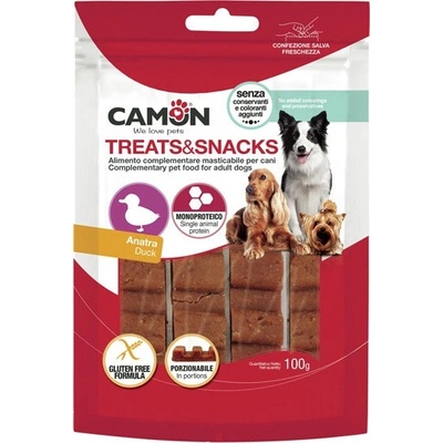 Camon Treats & Snacks Dog Losos porcovateľný 100 g