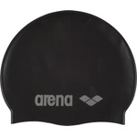 Arena Детска шапка за плуване Arena Kid's Classic Silicone Swim cap - Black / Silver - размер One Size (581-0114-0111)