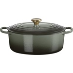 Le Creuset Тава за печене Signature овална 31 см сивкавозелена (21178311734441)