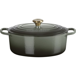 Le Creuset Тава за печене Signature овална 31 см сивкавозелена (21178311734441)