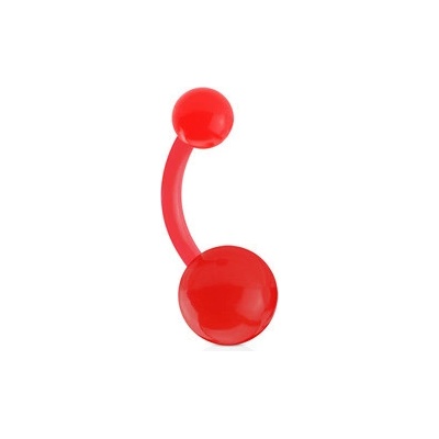 Šperky4U piercing do pupíku BioFlex BA0007-R