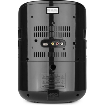 Fenton SBS20B Karaoke systém s přehrávačem CD bluetooth a mikrofony černá barva