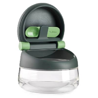 Съд за съхранение на сол/захар Lekue - С лъжичка, Ø12.4 x 10.1 cm (1009488)