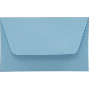 KASKAD Цветни пликове за визитни картички KASKAD enyvated 70x105mm 75 blue 50 броя 00175 (00175)
