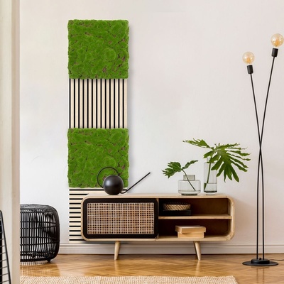 Jangal Modular Wall Design Moss FOREST GREEN BULK 11111 520 x 520 mm 0,2704m²