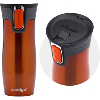 Contigo West Loop Termohrnček 2.0 tangerine 470 ml