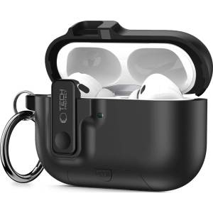 Tech-protect Slim Hook за Apple AirPods Pro 3 Черен (5906302333288)