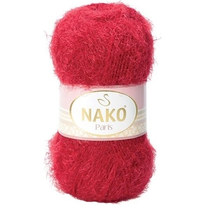 Nako Pletací příze Nako Paris 03641 červená