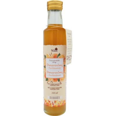Naturprodukt Sirup pomerančový s kardamomem 250 ml