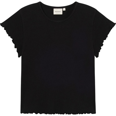 DEDICATED Дамска тениска DEDICATED Women's Rib Top Ven T-shirt - Black (916-7067-0113)