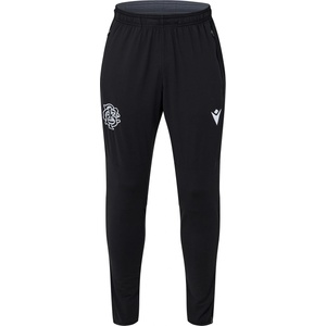 Macron Анцуг Macron Barbarians Fitted Training Tracksuit Bottoms 2024 2025 Adults - Black/White