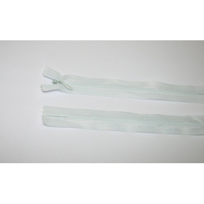 Zips krytý 3mm modrá nedeliteľný 18cm dederon