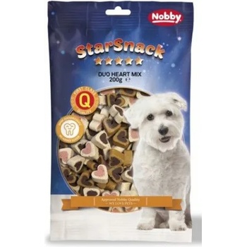 Image 1 of NOBBY Лакомство StarSnack Duo Heart Mix 200 гр 69792