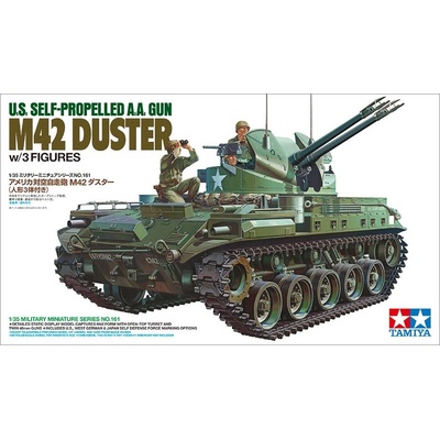 Tamiya U.S.Self Proprlled AA Gun M 42 Duster w/Figure reedice 1:35