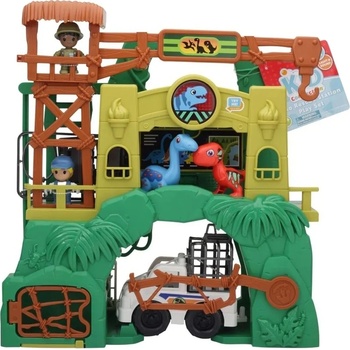 Tiny Kiddom Игрален комлект Tiny Kiddom L&S - Резерват за динозаври, 28 части (533217)