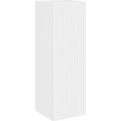 vidaXL Стенно Баня Кабинет Бяло 33 x 34, 5 x 100 см Инженерна дървесина (890522)