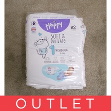 Bella Baby Happy Soft&Delicate 1 Newborn 2–5 kg 82 ks