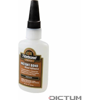 Titebond Instant Medium Rýchloschnúce lepidlo 59 ml 123-6211